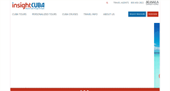 Desktop Screenshot of insightcuba.com